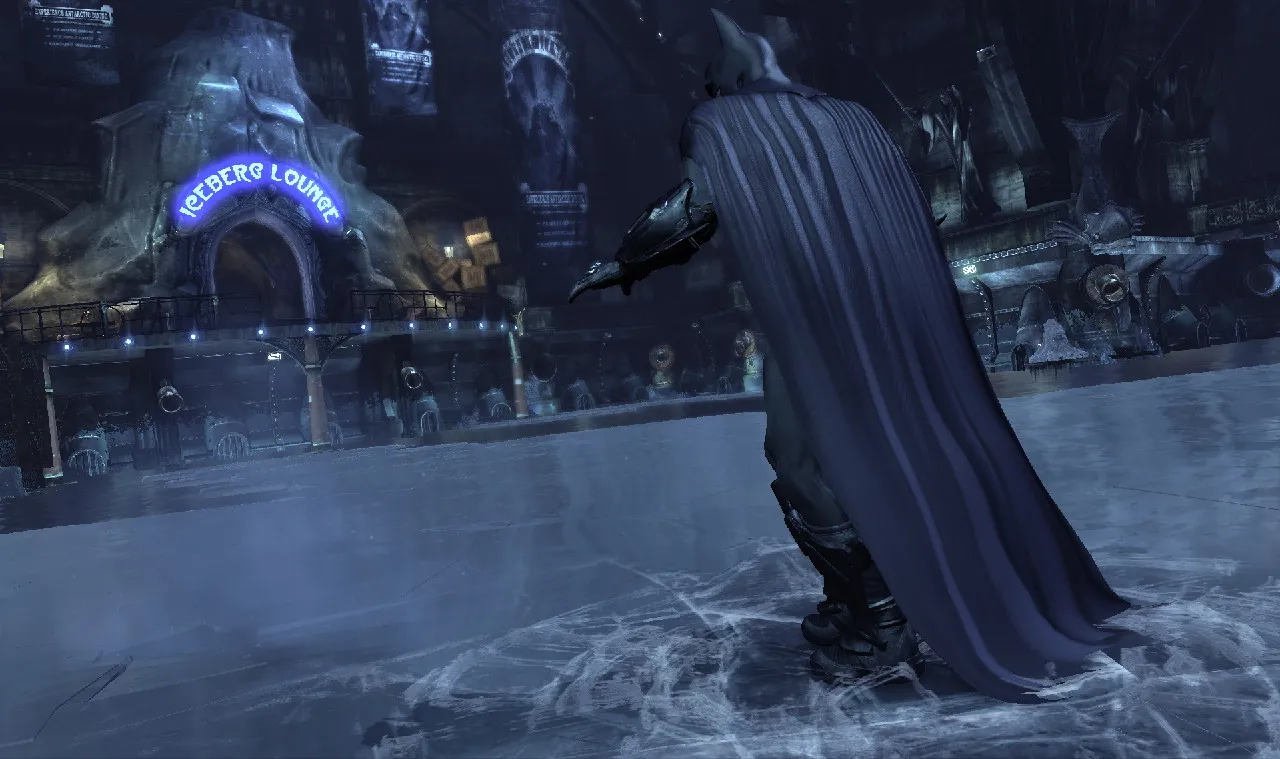 Mr. Freeze Vs. Batman In Arkham City