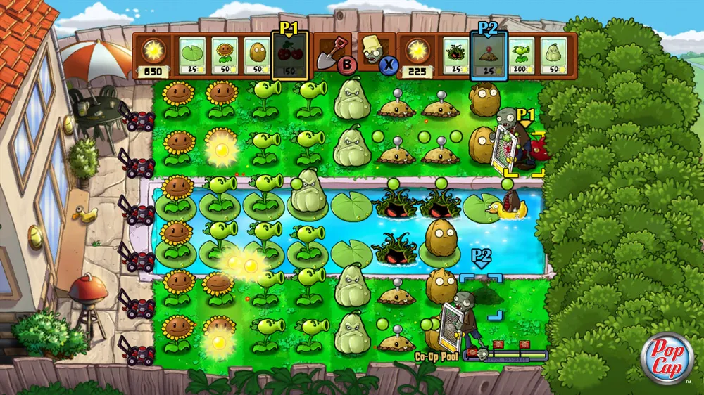 Plants vs. Zombies Review: Xbox 360 Version Provides Lawn Defense For Two