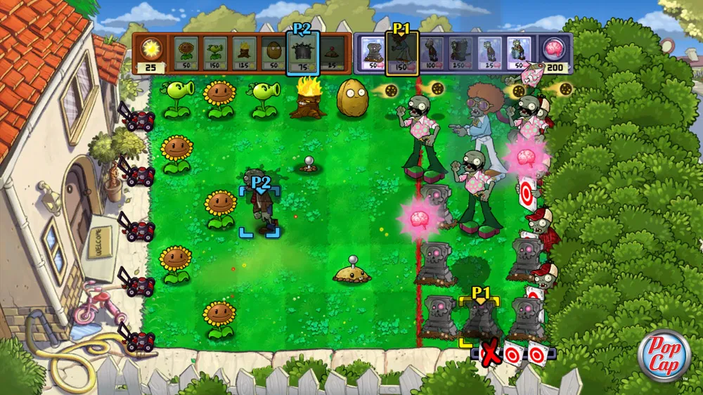 Plants vs. Zombies Review: Xbox 360 Version Provides Lawn Defense For Two