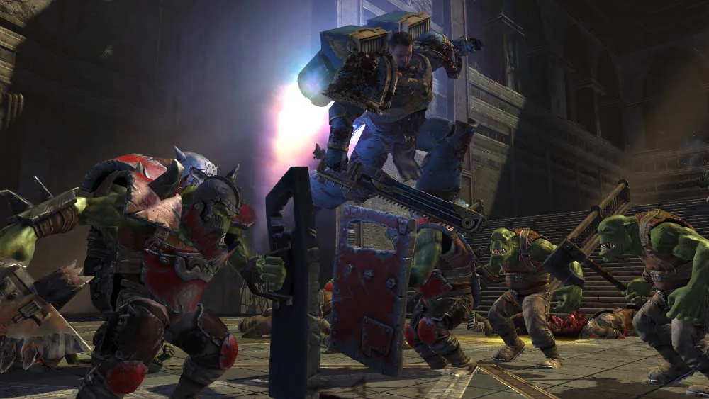 Warhammer 40K: Space Marine Trailer Springs Into Action