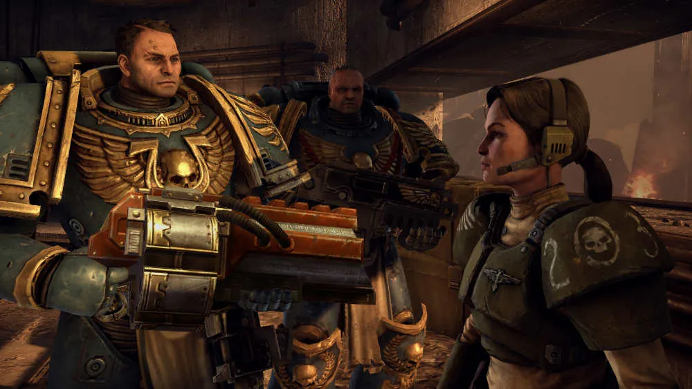 Warhammer 40K: Space Marine Trailer Springs Into Action
