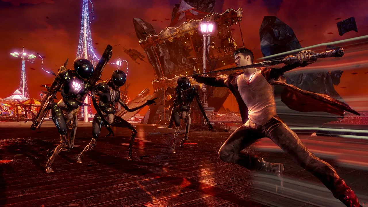Capcom Reveals More DMC Screenshots, Weapon Art