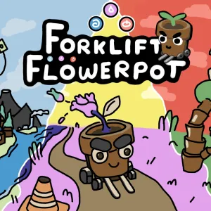 Forklift Flowerpot: Botanical Investigator