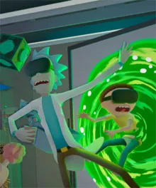Rick and Morty Simulator: Virtual Rick-ality